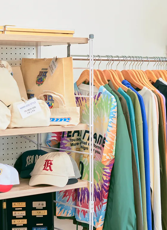 商品・ノベルティの製造販売のイメージ